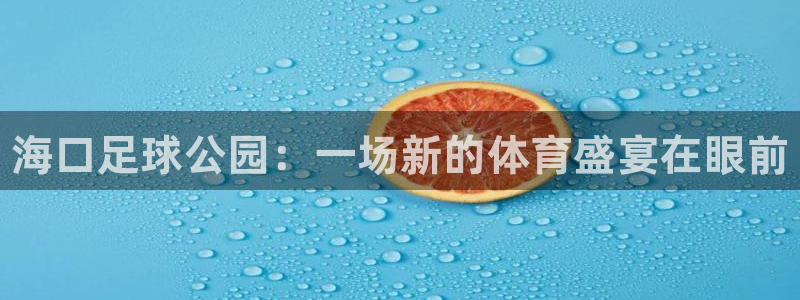 J9官网下载招商电话号码是多少号：海口足球公园：一场